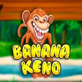Banana Keno slot logo by Caleta Gaming at Shotz CasinoBanana Keno