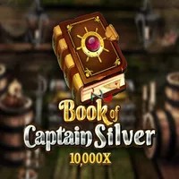 Book of Captain Silver slot logo by All41 Studios at Shotz CasinoBook of Captain Silver