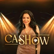 Cash Show slot logo by Galaxsys at Shotz CasinoCash Show