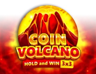 Logo of Coin Volcano from 3 Oaks Gaming at Shotz Casino