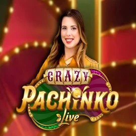 Crazy Pachinko by Evolution, showcased at shotzcasino.eu.com – game logo