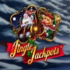 Jingle Jackpots slot logo by Dragon Gaming at Shotz CasinoJingle Jackpots