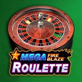 Mega Fire Blaze Roulette by Playtech, showcased at shotzcasino.eu.com – game logo