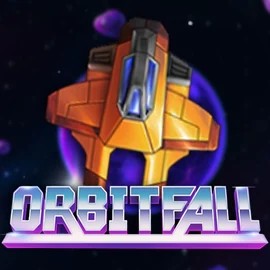 Logo of Orbitfall from ELK Studios at Shotz Casino