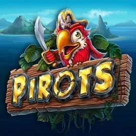 Pirots slot logo by ELK Studios at Shotz CasinoPirots