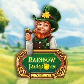 Rainbow Jackpots Megaways slot visual from Red Tiger Gaming available on shotzcasino.eu.com