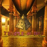 Temple of Iris Slot slot logo by Eyecon at Shotz CasinoTemple of Iris Slot
